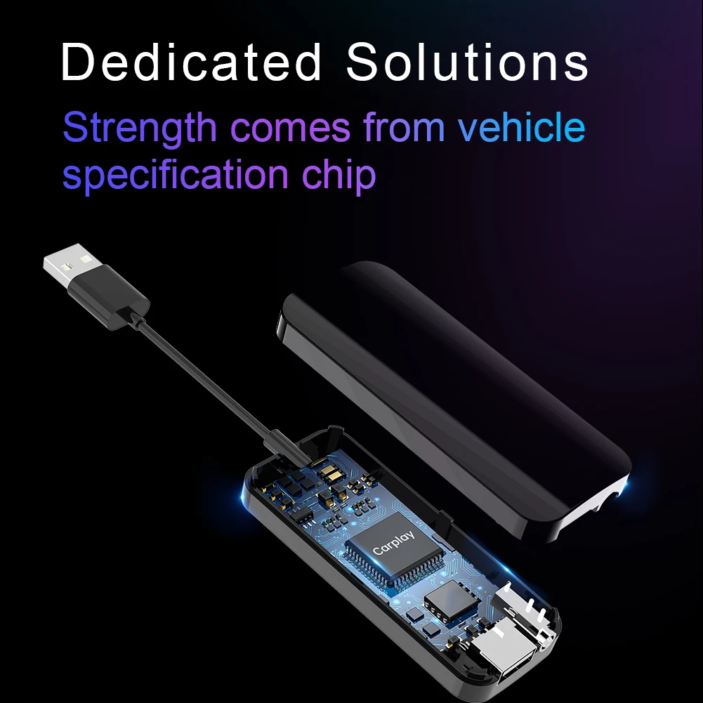 Автомобильный USB-ключ для Apple CarPlay /Android с микрофоном и входом Android автомобильная