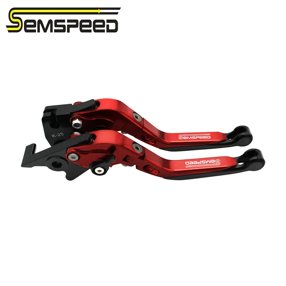 SEMSPEED CNC складной выдвижной тормоз сцепления ручки для Kawasaki ZX10R ZX 10R 2006-2015 2014 2012 2011