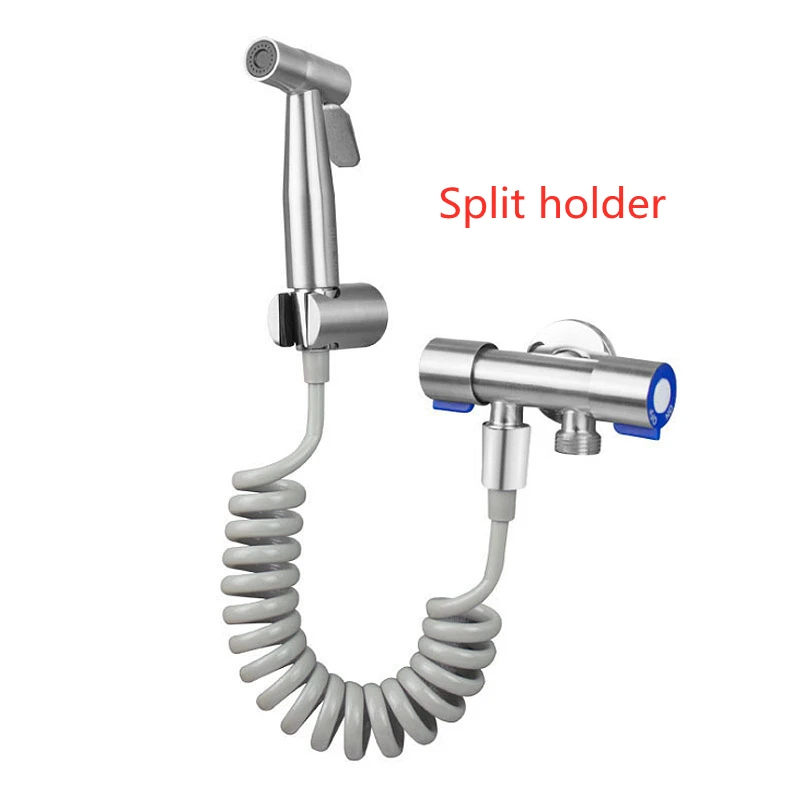 Комплект для биде из нержавеющей стали Женский черный ручной распылитель