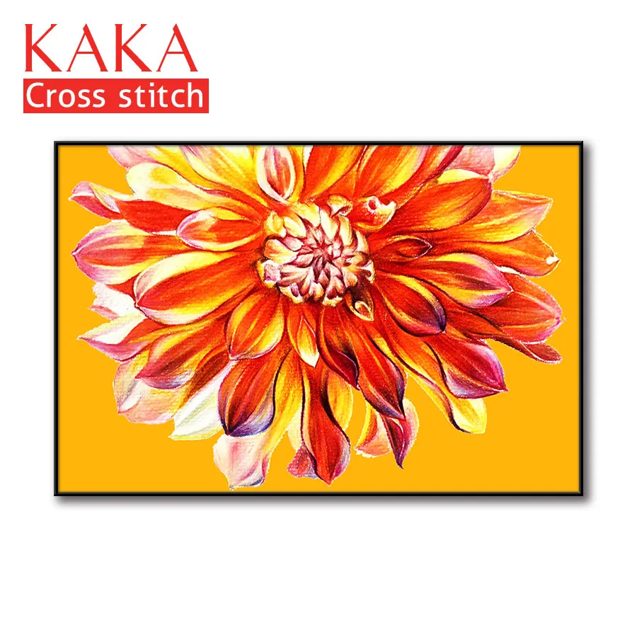 Наборы для вышивки крестиком наборы с напечатанным рисунком 11ct холст домашнего