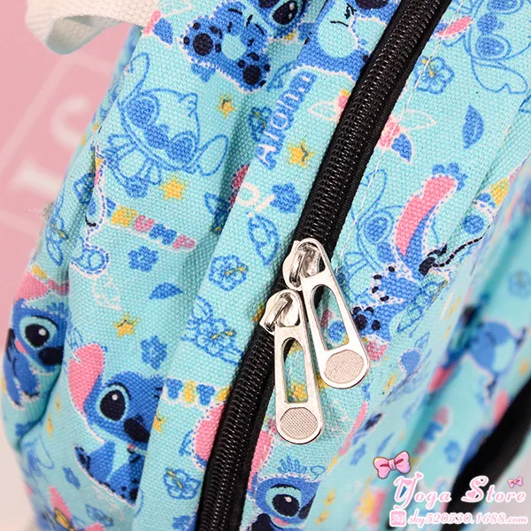 Disney стежка мультфильм детский рюкзак, сумка для школы холст tote Досуг ученик средней школы bookbag мода путешествия