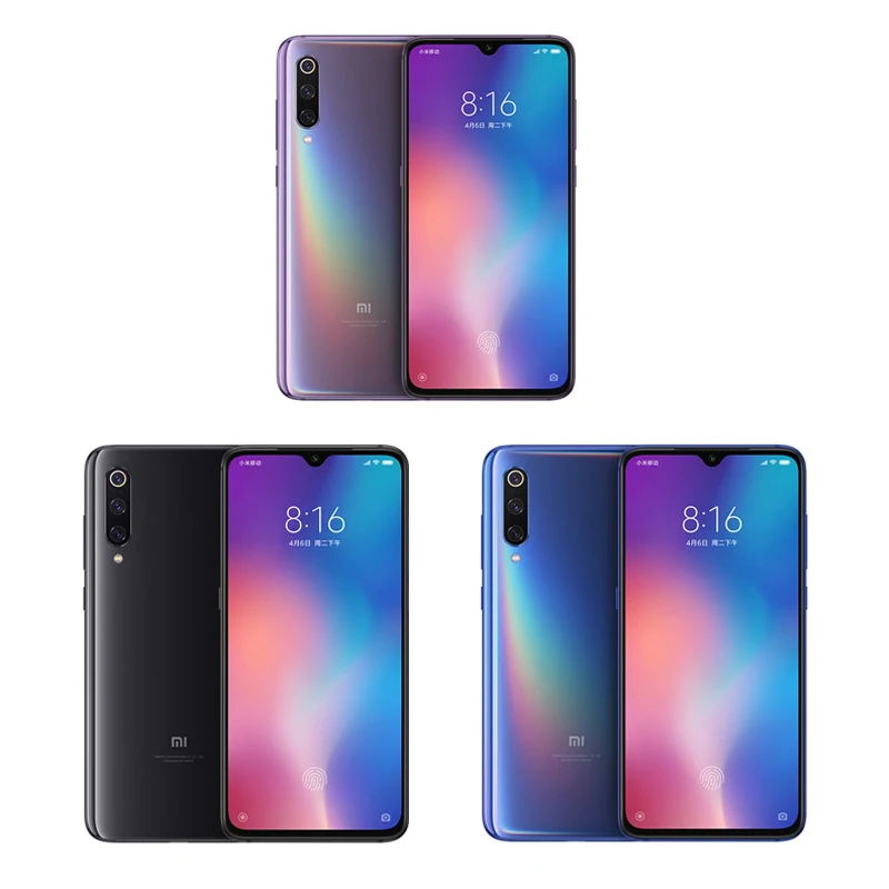 Xiaomi Mi 9 смартфон с восьмиядерным процессором Snapdragon 855 ОЗУ 8 Гб ПЗУ 128 ГБ 6 39 дюйма 1080 P