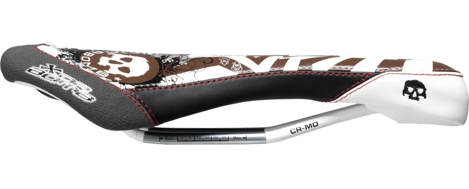 

TAIWAN DA BOMB DA SKULL 2.0 MOUNTAIN BIKE SADDLE/MTB SEAT WITH SKULL LOGO