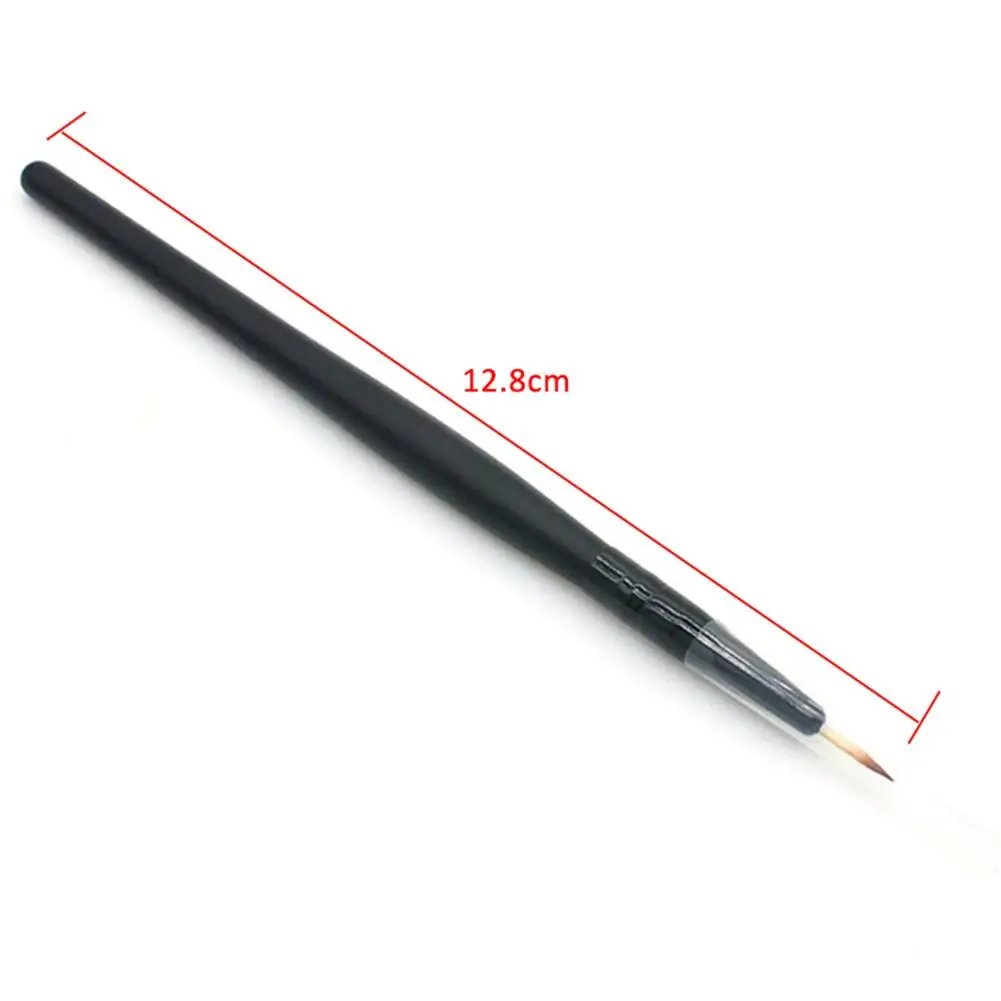

Wooden Handle Eyeliner Brush Professional Makeup Lip Fine Eyeliner Brush Eyebrow Cream Brush Eyeshadow Cosmetic Makeup Tool