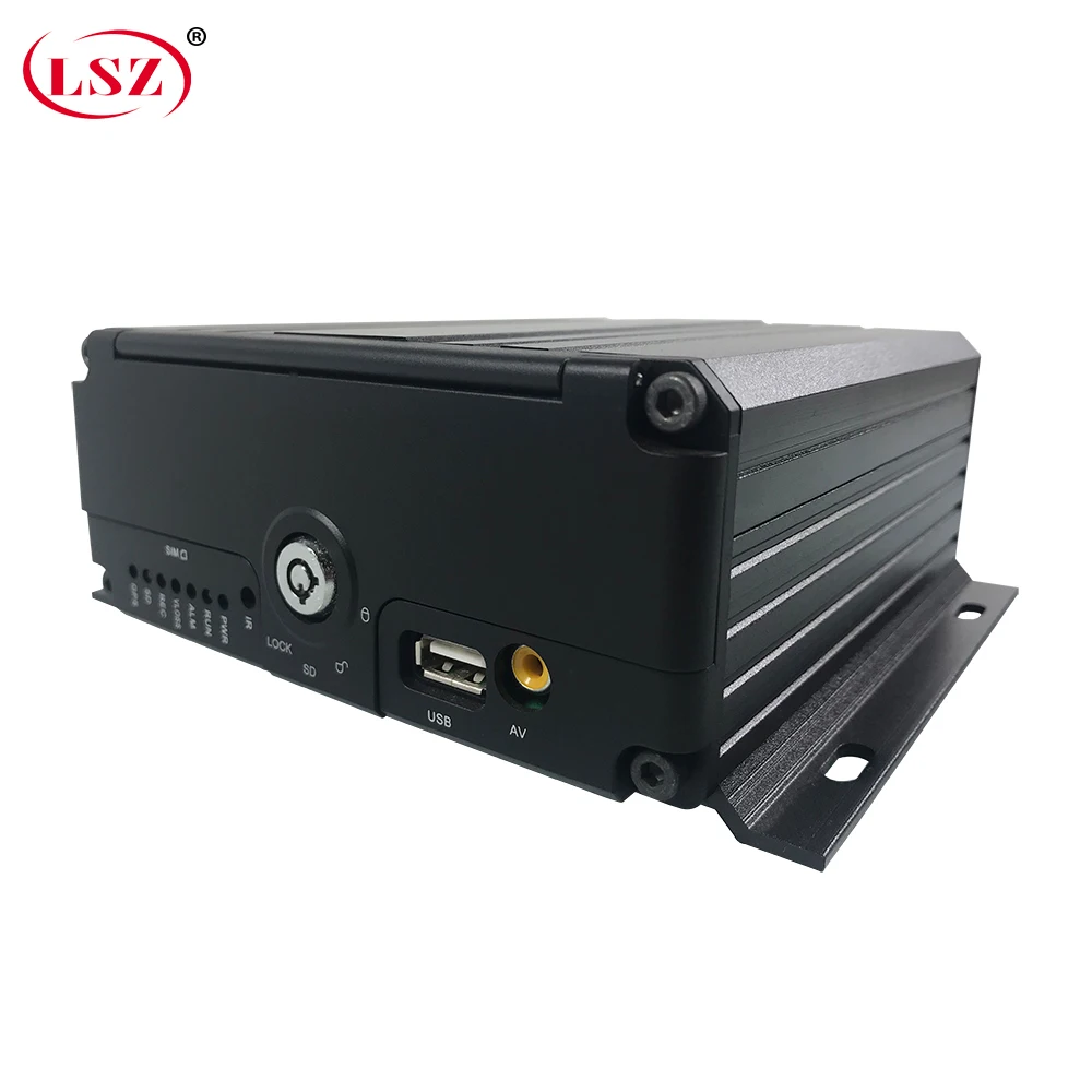 LSZ Mobile DVR AHD bus 1080p GPS WIFI 4G 4-channel support Car-MDVR-Sd card analog camera | Безопасность и защита