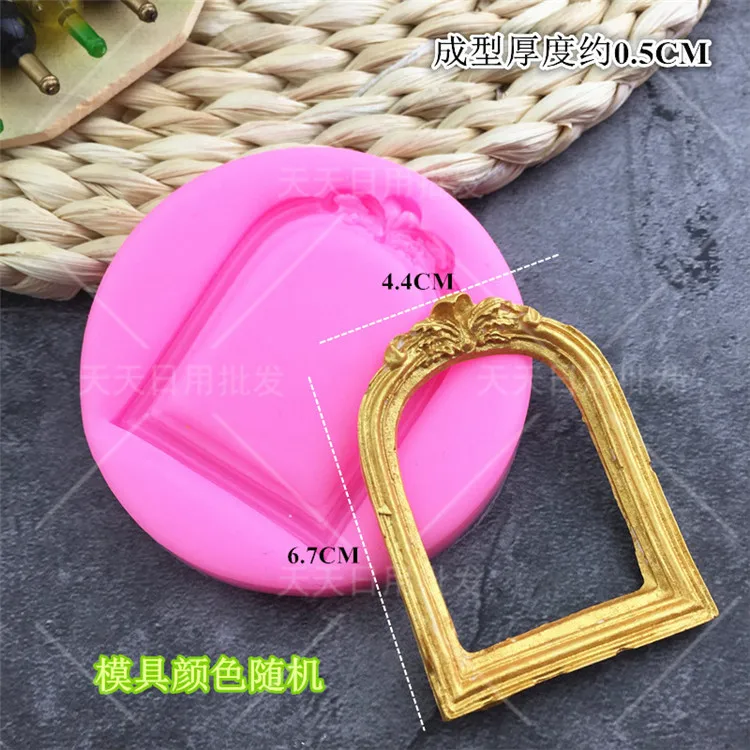 Полимерная рамка для пластилина силиконовые формы конфет фоторамка инструменты