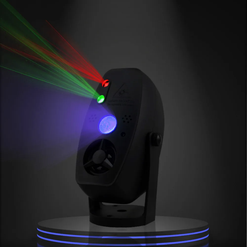Цветная (RGB) с дистанционным управлением по Bluetooth Dj диско лазерное Светильник