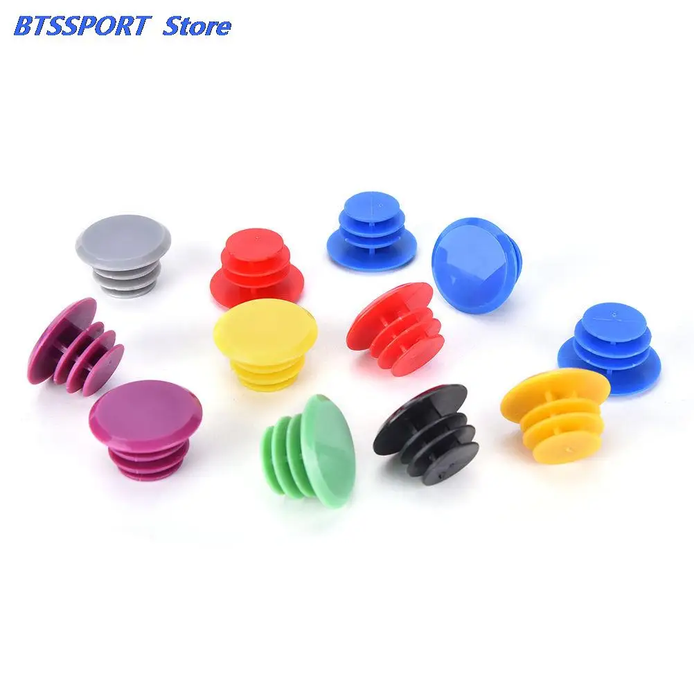 Заглушки для руля велосипеда пластиковые 3 пары/6 шт. | Спорт и развлечения