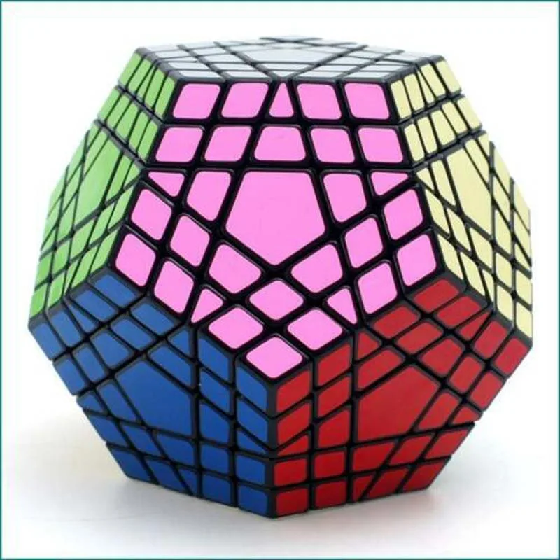 ShengShou 5x5x5 Нерегулярные Логические Magic Cube Скорость извилистый паззл игрушки -