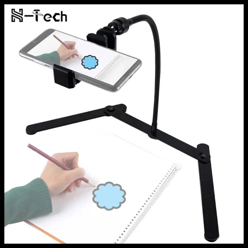 Регулируемый держатель для телефона Настольный Штатив с металлической