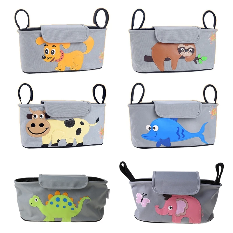 

Baby Stroller Organizer Bag for Baby Carriage Pushchair Travel Bottle Cup Holder Mummy Bag