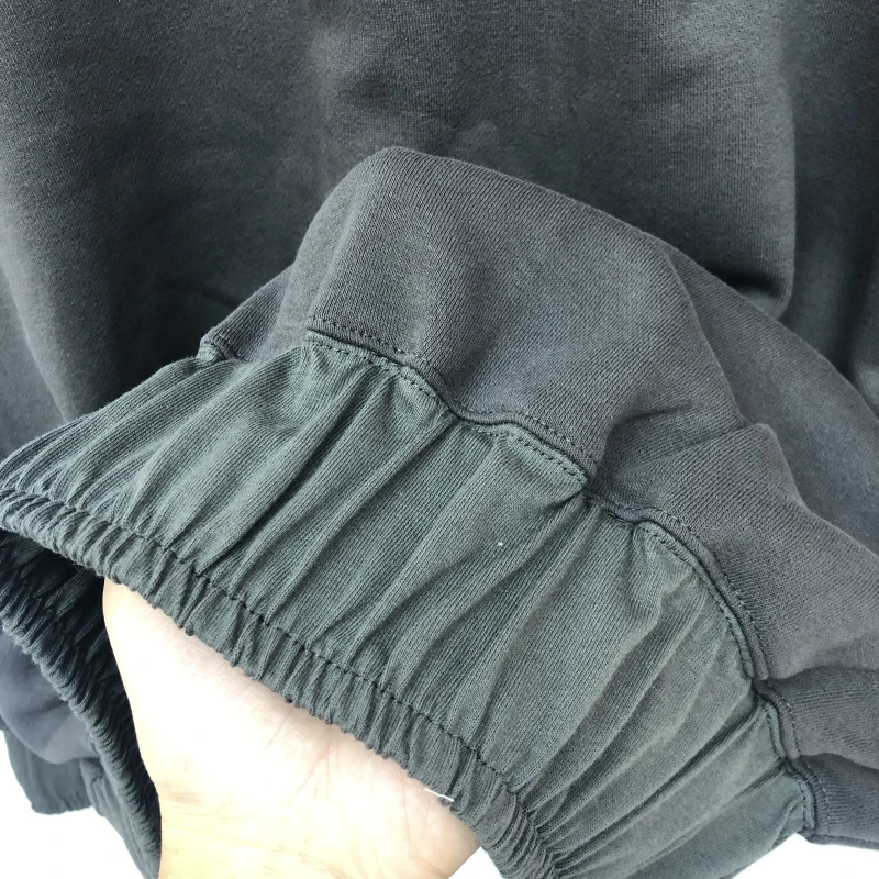 

WE11DONE Turtleneck embroidery Hoodie Hooded Men Women High Quality Cotton WELLDONE ullovers