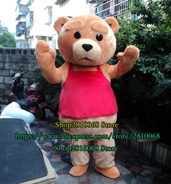 Фабричный магазин лидер продаж костюм-талисман медведя Тедди мультяшный Аниме