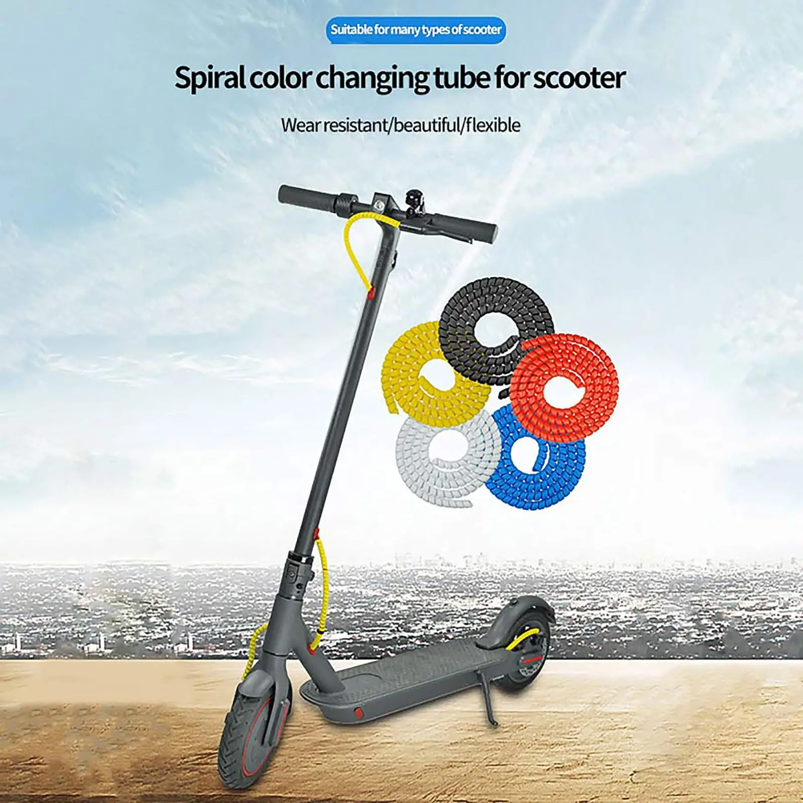 

Cable Winder Line Organizer Winding Cable Wire Protector For Xiaomi Electric Scooter Pipe Pro M365 Scooter Accessories