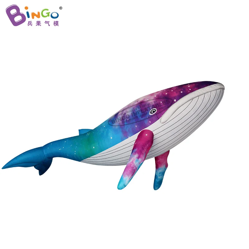 

Customized 12m length large inflatable colorful whale / inflatable whale / giant inflatable balloon whale toys