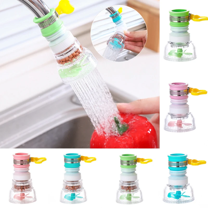 360°Rotating Faucet Nozzle Mini Tap Water Purifier Filter Kitchen Splash-proof Booster Shower Head | Обустройство дома