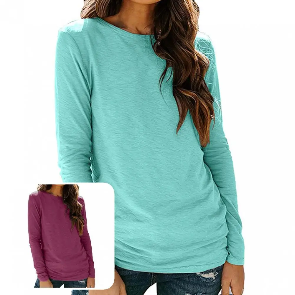 

Trendy Spring Shirt Young Colorfast Casual Women Top Spring Blouse Women Top