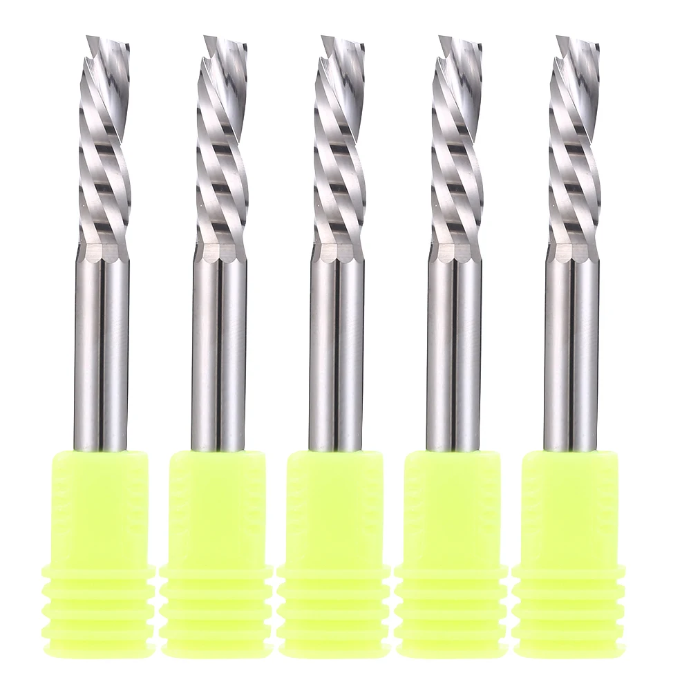 値段 30個6x22x50L 1つのスパイラルフルート超硬ソリッドアップ & ダウンカットcncフライス切削工具