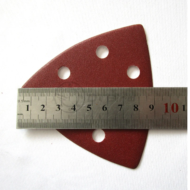 20pcs Self-adhesive Sandpaper Triangle Delta Sander Sand Paper Hook Loop Disc Abrasive Tools For Polishing Grit 60-240 | Инструменты