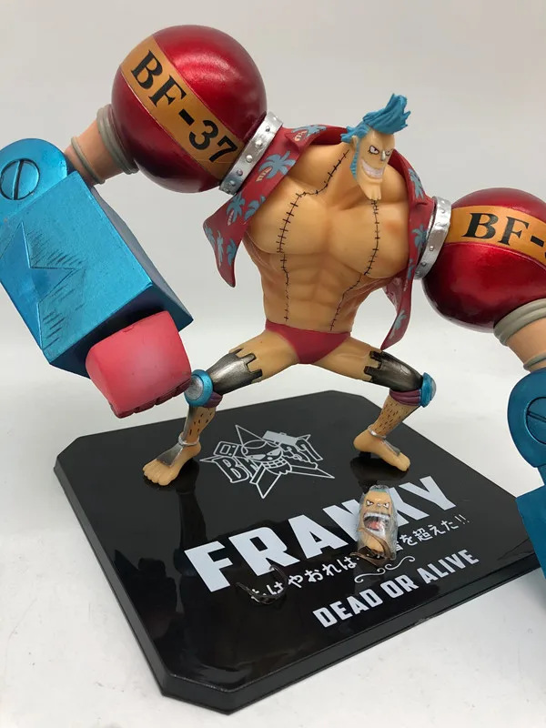 Одна штука ноль две головки. Экшн фигурка Franky раскрашенная нового мира Ver. фигурки