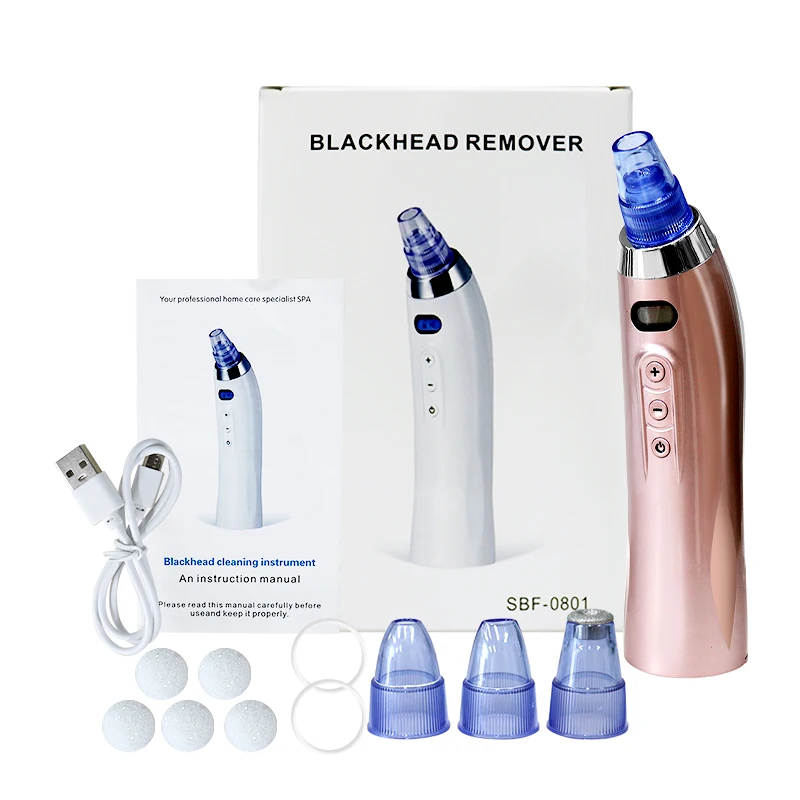 

Facial Blackhead Remover Electric Pore Cleaner Blackhead Black Point Vacuum Cleaner Tool Black Spots Pore Cleaner Machine