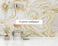 beibehang custom modern new abstract gold line marble pattern tv background papier peint wallpaper wall papers home decor