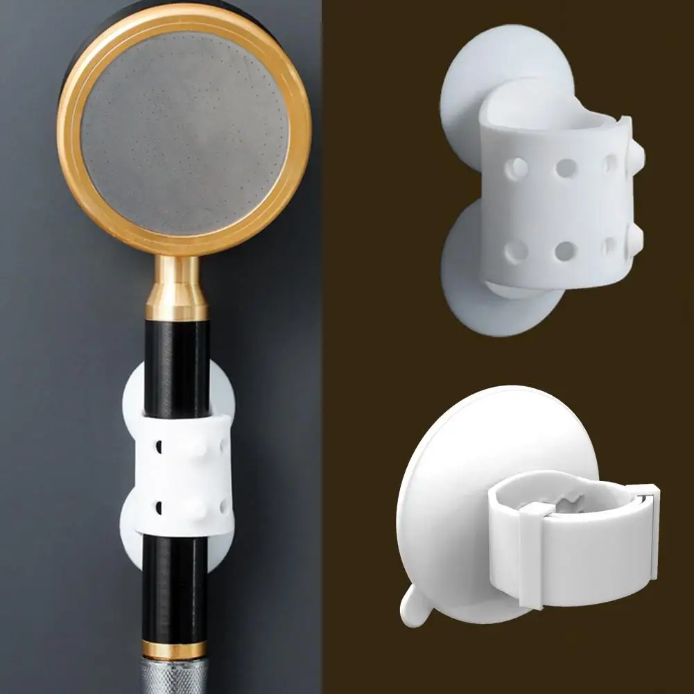 Настенный держатель для душевой лейки многоразовый душевых насадок на присоске