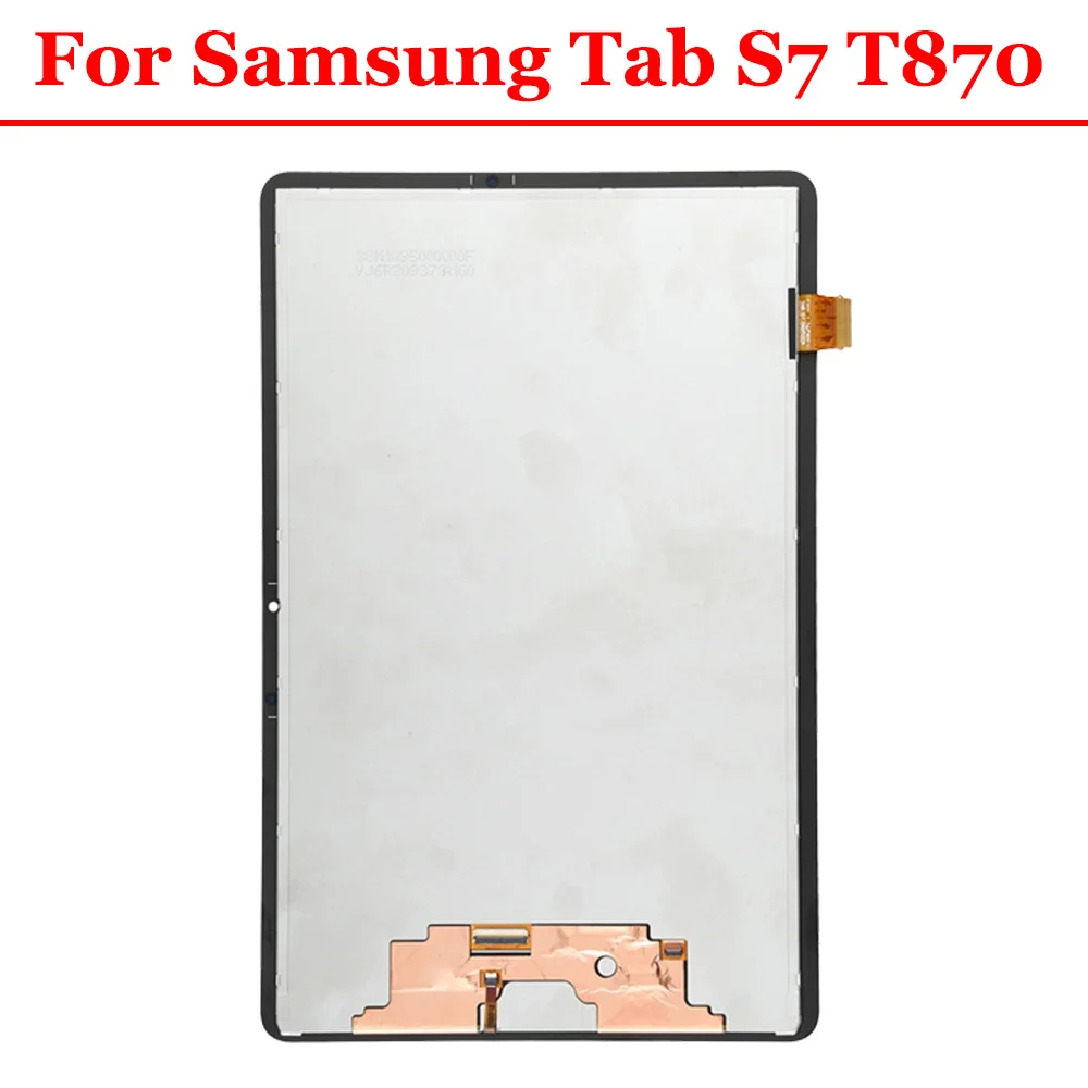 

11,0 "Оригинальный ЖК-дисплей для Samsung Galaxy Tab S7 SM-T870 T875 T876B T878, ЖК-дисплей, сенсорный экран, дигитайзер, панель в сборе