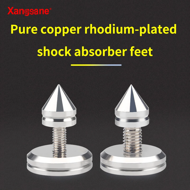 Амортизирующая Подушечка Для ногтей из чистой меди с родиевым покрытием