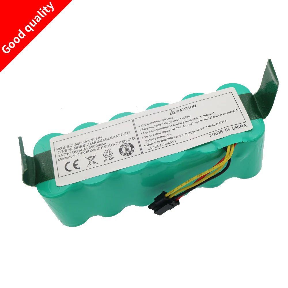 

NI-MH 3500mAH 14.4 V Battery for Haier T322 T321 T320 T325 robotic Vacuum Cleaner Parts Accessory