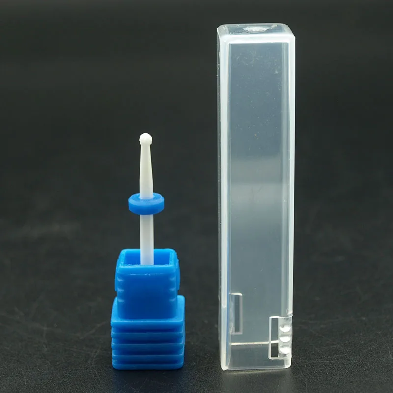 D0202Blue EasyNail 26 типов супер белая керамическая дрель для ногтей битэлектрическая сверлильная машинка для маникюра Аксессуары Инструмент для ногтей, средство для удаления кутикулы - Цвет: D0202Blue