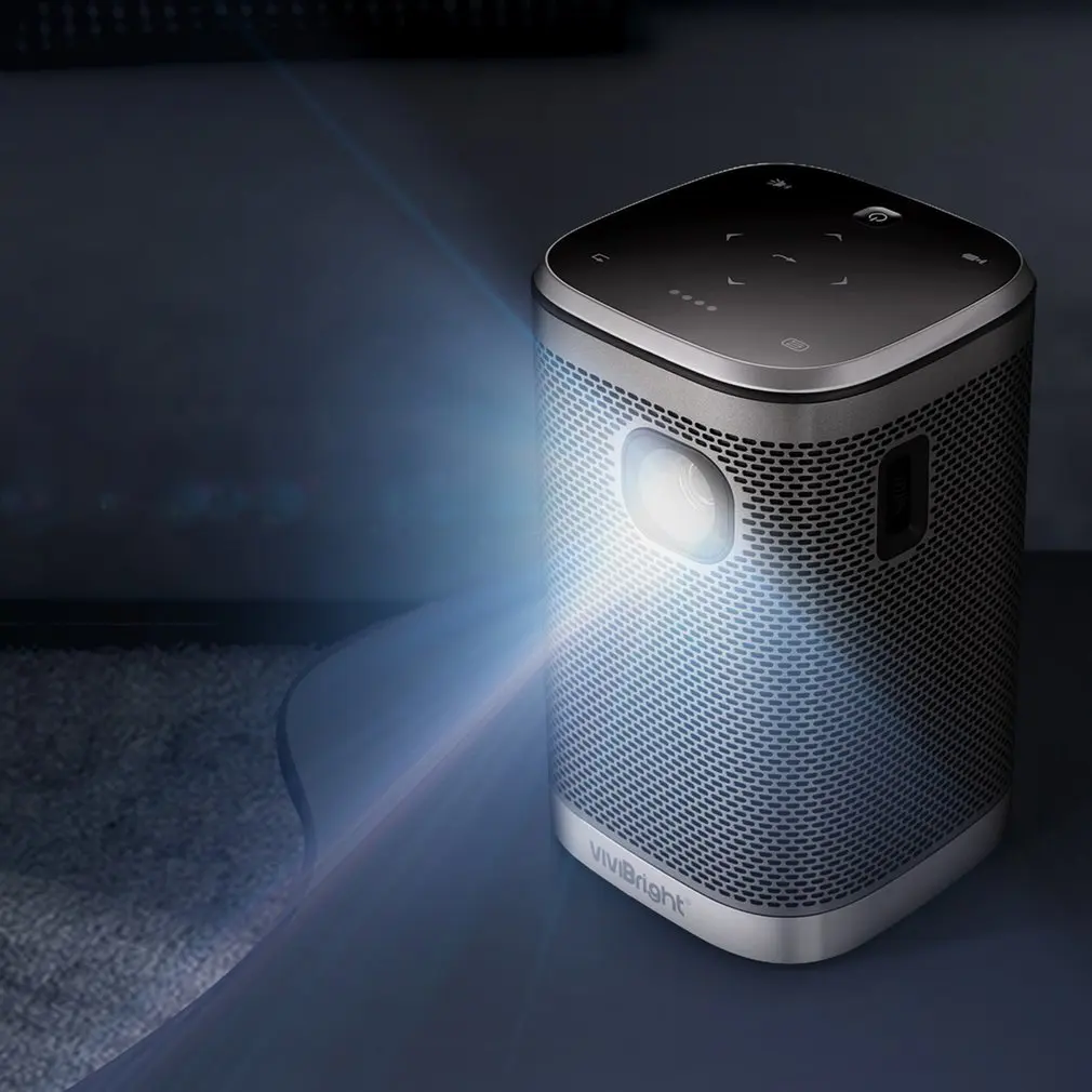 

4K Mini DLP Projector VGA To 4k (3840x2160) Led Highlights For Office Portable Projector Good Performance