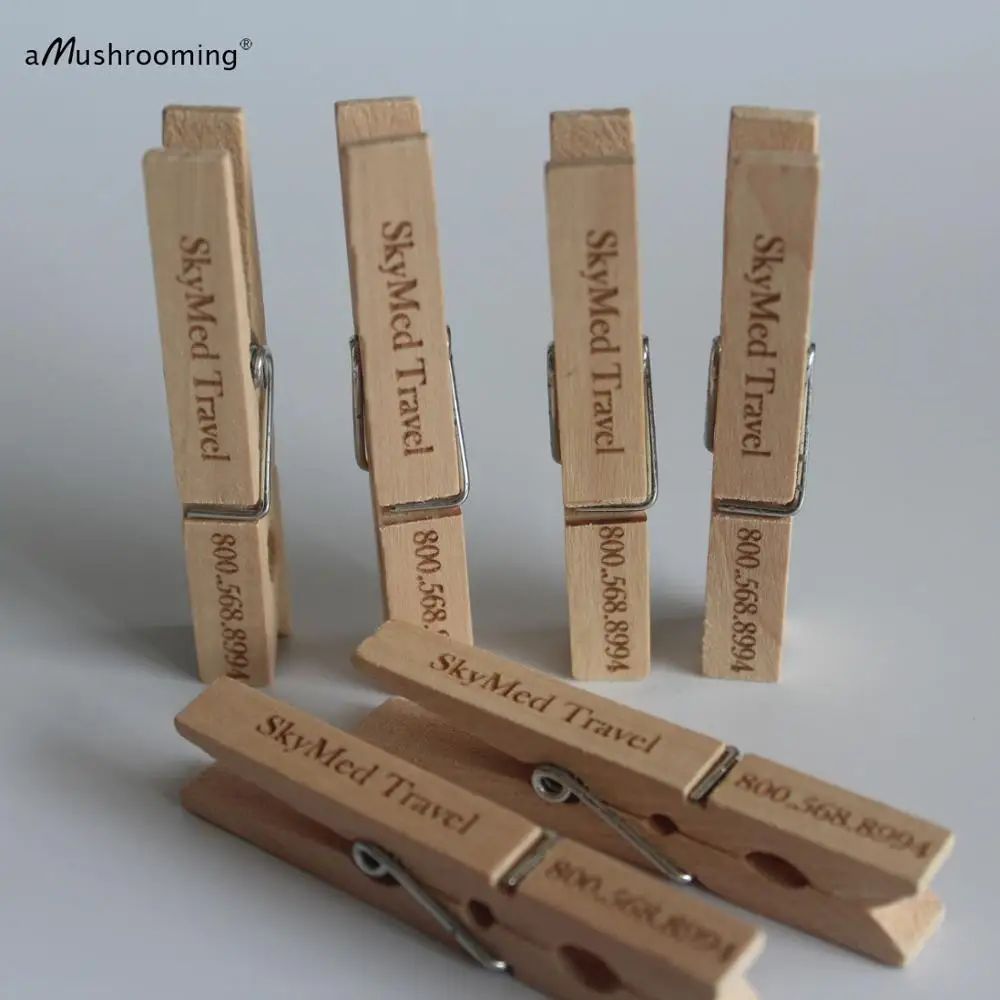 Оптовая продажа Деревянные прищепки для белья предметы хранения винтажный декор