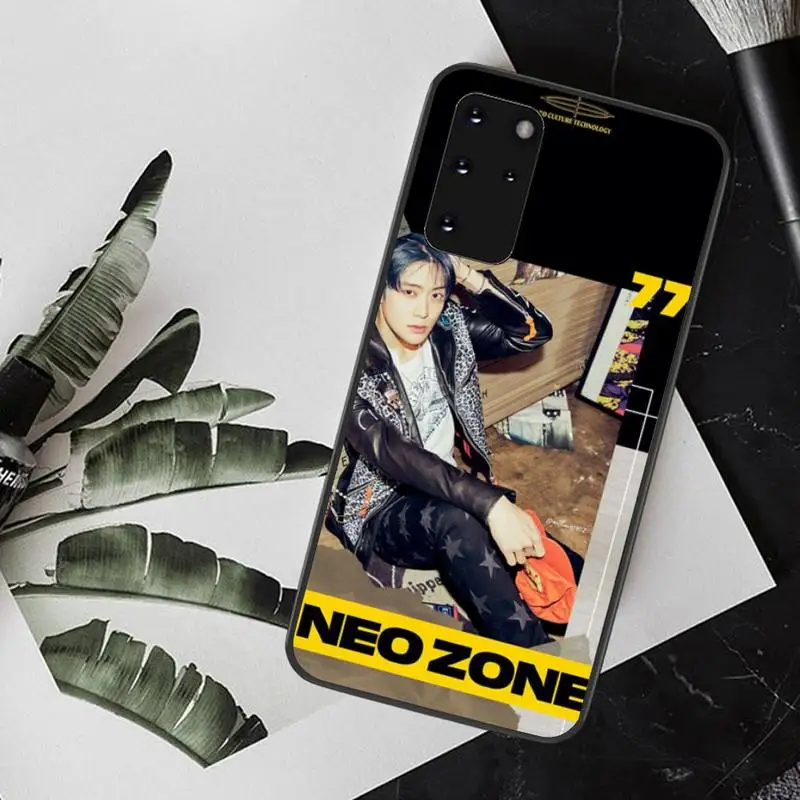 Чехол для телефона HPCHCJHM kpop NCT 127 Neo Zone мягкий черный чехол Samsung S20 plus Ultra S6 S7 edge S8 S9 S10 5G