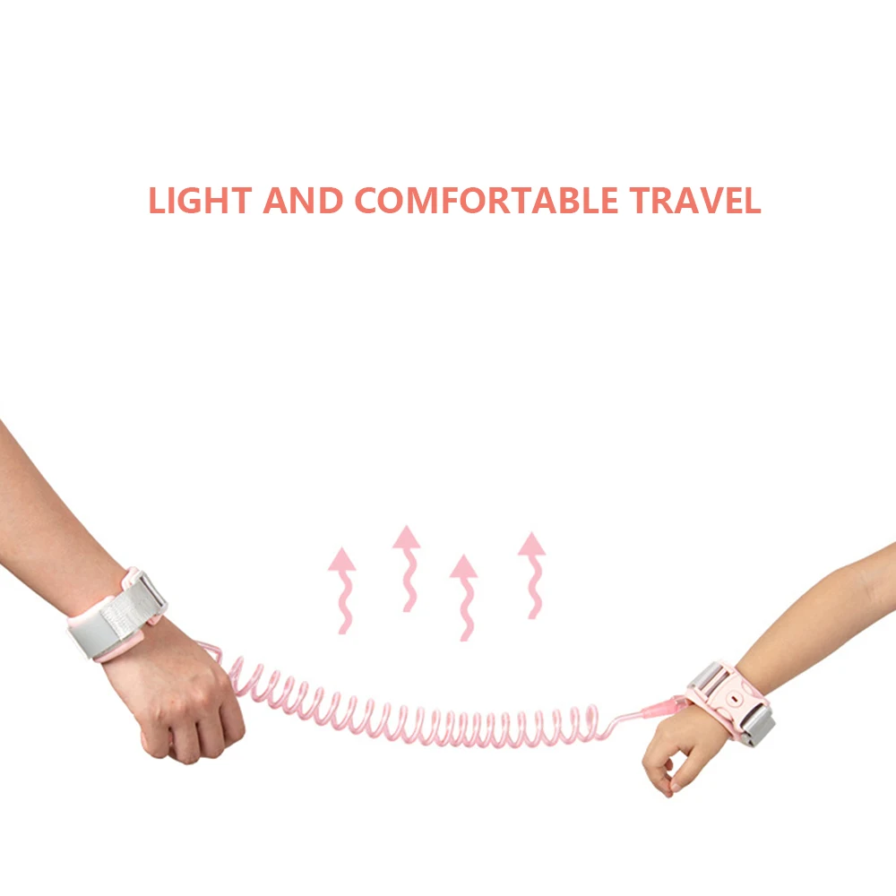 CYSINCOS Children Outdoor Walking Hand Belt Band Upgrade Baby Anti Lost Wrist Link Toddler Leash Safety Strap Rope Harness |