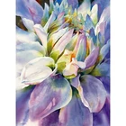 Алмазная живопись сделай сам, цветы, алмазная вышивка, полностью круглая стразы, мозаика ручной работы, рукоделие, домашний декор