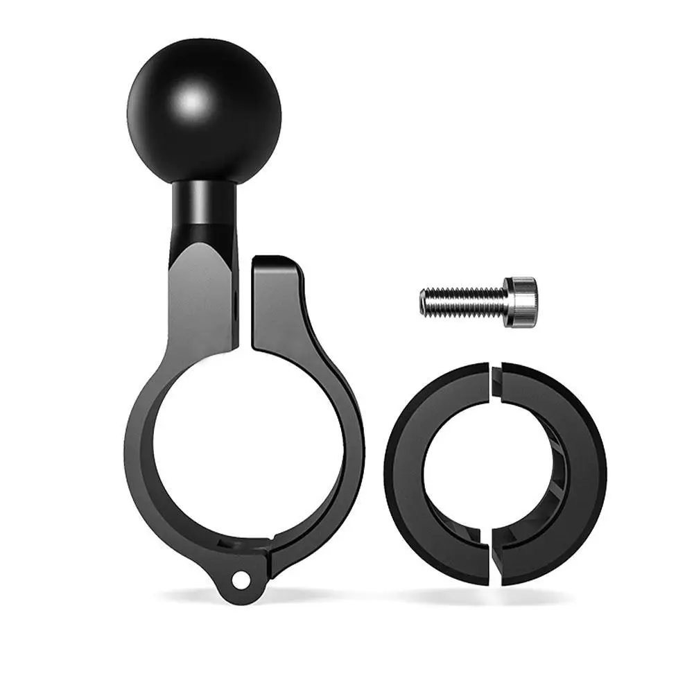 

Silver Handlebar Riser Part Bmw Motorcycle Accessories Use to Fix 1 Inch Ball Head Mobile Phone Bracket and Related Size Camera