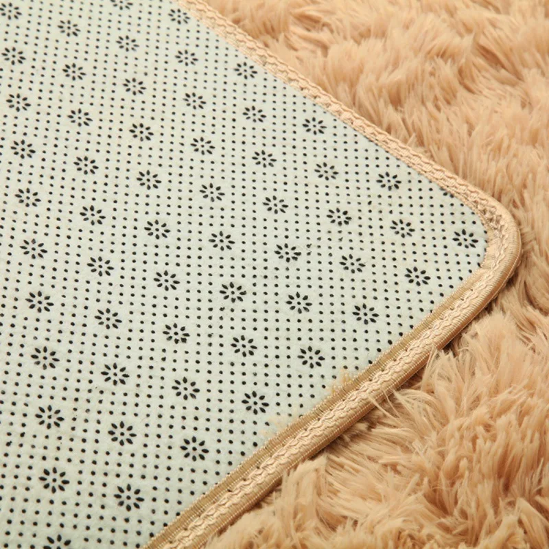 

Solid Rugs Pink Puple Carpet Thicker Bathroom Non-slip Mat Area rug for living room Soft Child Bedroom Mat