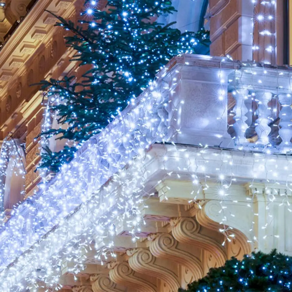 

СВЕТОДИОДНАЯ Гирлянда-занавес в виде сосулек, 5 м