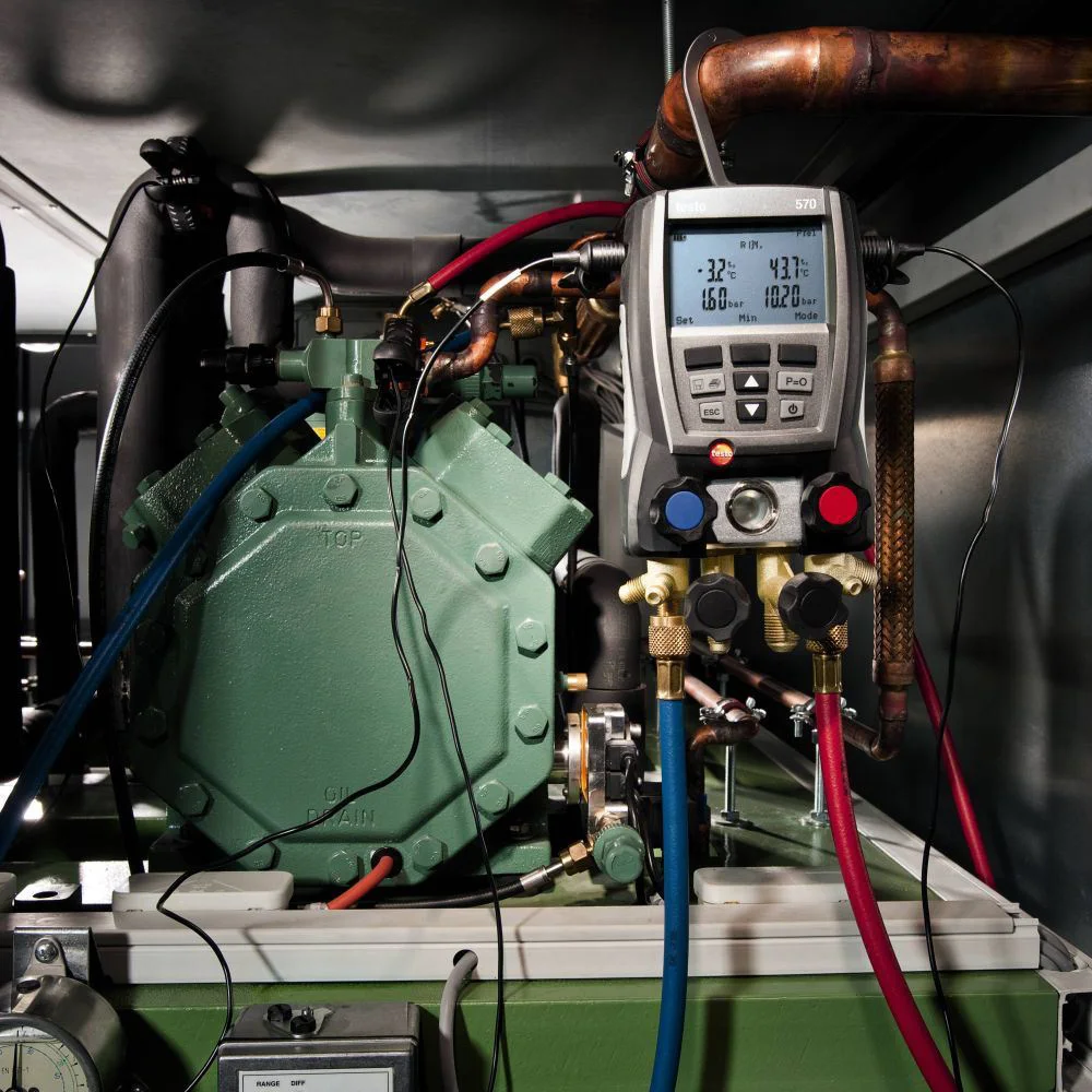 Testo 570 кондиционер манометр набор есть функция записи данных Манометр Цифровой