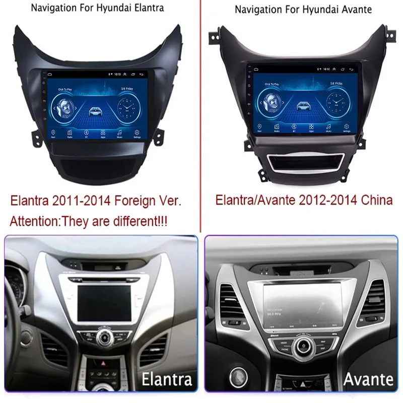 Android 8 1 2.5D Закаленное HD сенсорный экран 9 дюймов радио для hyundai Elantra 2011-2013 с Bluetooth USB