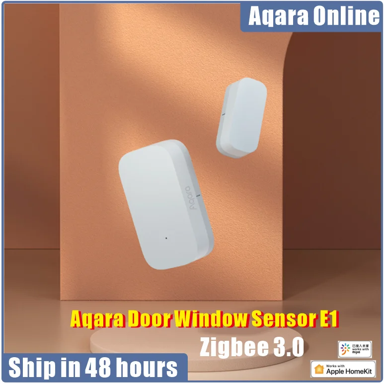 Умный датчик открытия окон и дверей Aqara E1 Zigbee версия 2021 дистанционное управление