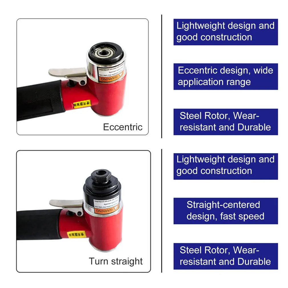 Мини-эксцентричный воздушный угловой шлифовальный станок полировальный