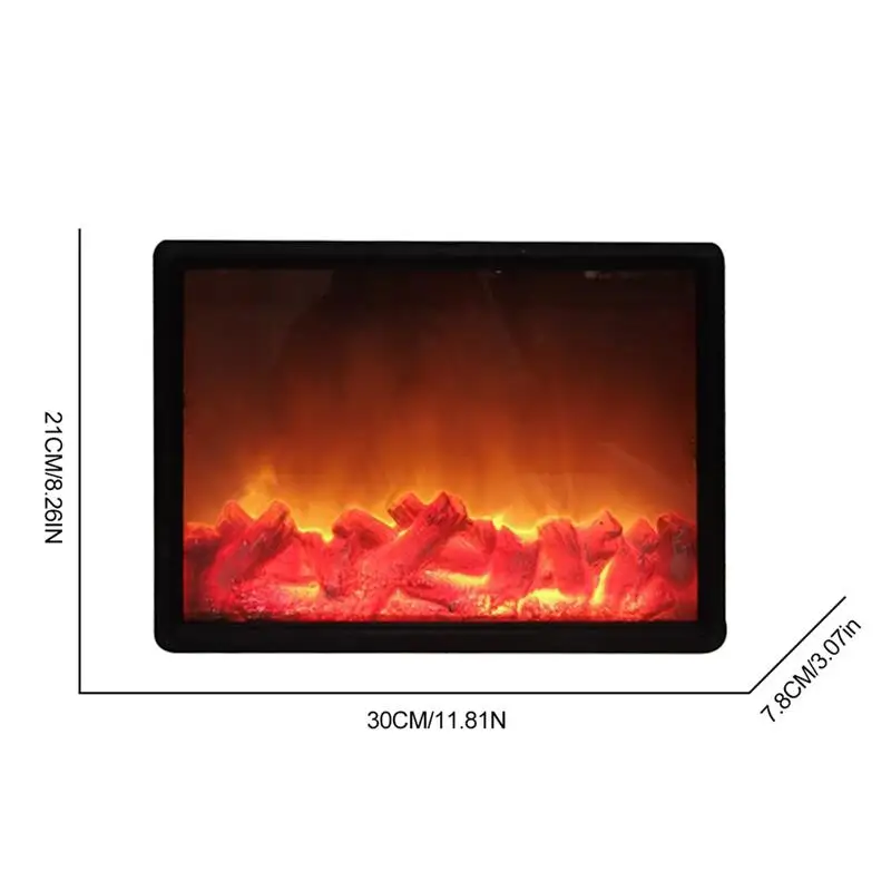 

Christmas LED Flame Lamps Simulated Fireplace Light Lamps Flame Effect Light for Outdoor Indoor Table Window Terrace Party