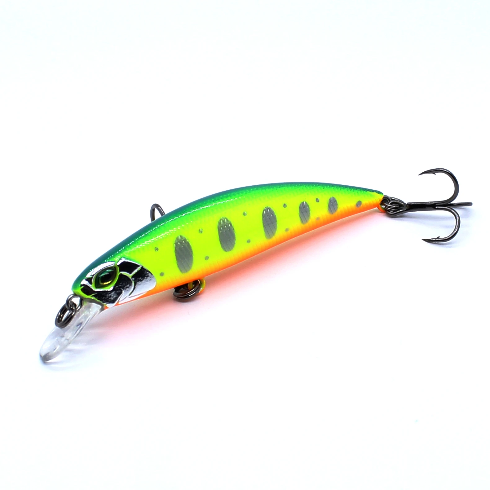 

AOCLU Sinking Wobbler 70mm 8.6g Hard Bait Minnow Shad Crankbait Flat Body Easy Long Cast For Inshore Beach Bass Fishing Swim