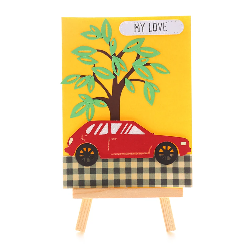Naifumodo Car Christmas Tree Dies Metal Cutting New 2019 for Card Making Scrapbooking Embossing Cuts Craft | Дом и сад
