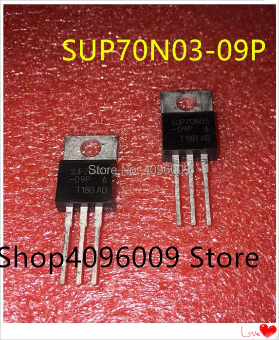 

10PCS/LOT SUP70N03-09P SUP70N03 09P TO-220