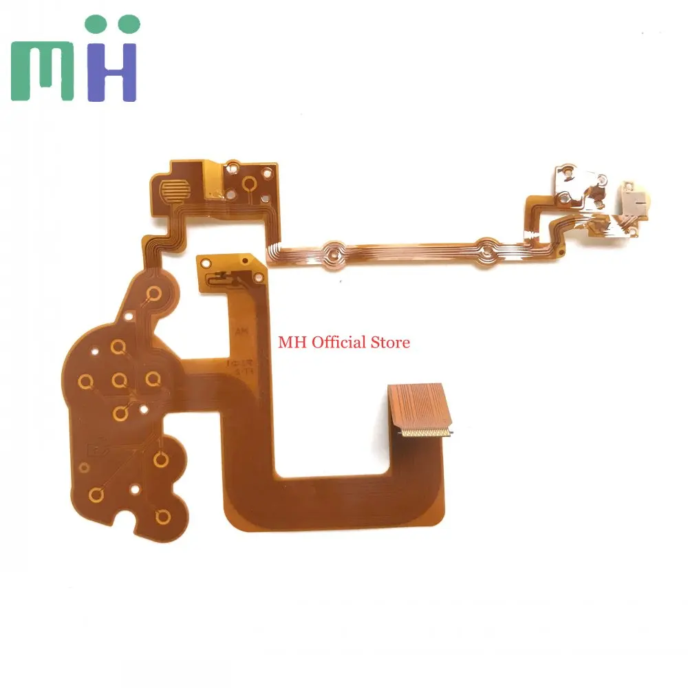 Подержанная задняя крышка для Nikon D5200 контактный гибкий кабель задней кнопки