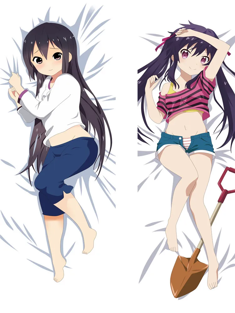 2018 July Anime Gakkou Gurashi! Декоративная Наволочка на подушку для объятий Takeya Yuki Ebisuzawa Kurumi