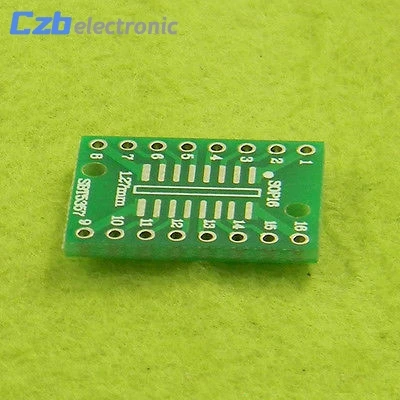 10 шт. SOP20 SSOP20 TSSOP20 к DIP20 плата SMD для DIP-адаптера 0 65 мм/1 27 мм до 2 54 DIP Pin шаг PCB
